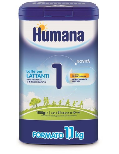 Humana 1 5HMO Latte di Partenza in Polvere 1100 g