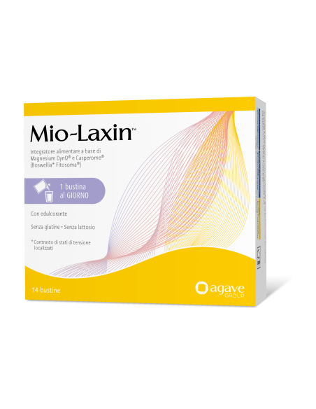Mio Laxin 14 Bustine con Edulcorante Senza Glutine Senza Lattosio
