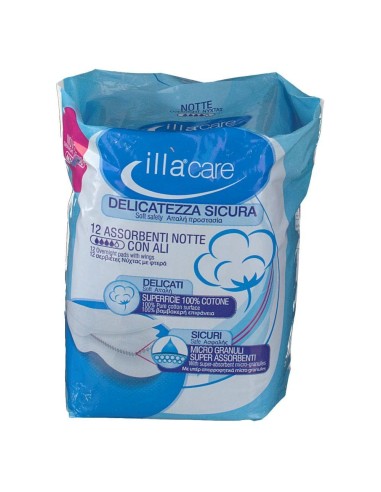ILLA CARE ASSORBENTE NOTTE 12 PEZZI