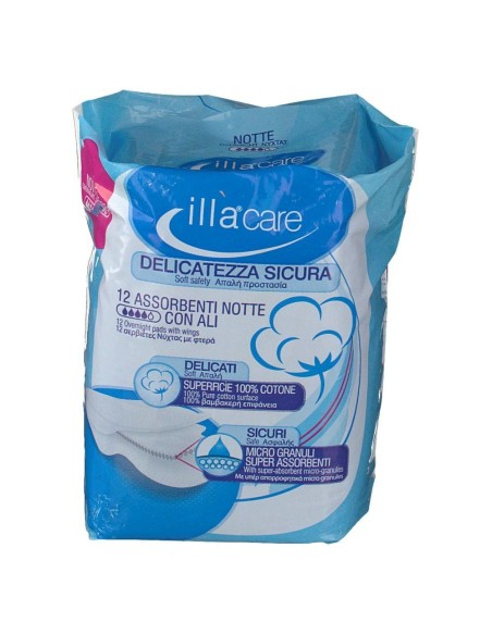 ILLA CARE ASSORBENTE NOTTE 12 PEZZI