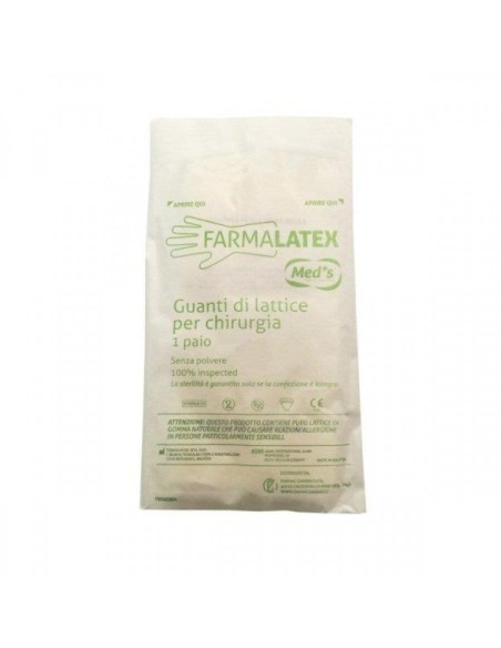 Guanti Chirurgici Farmalatex Taglia 8,5
