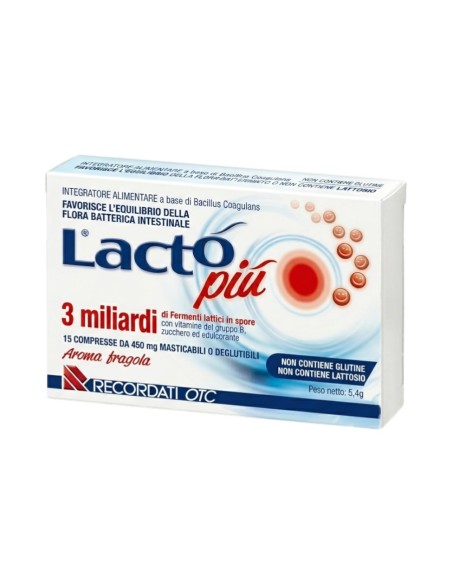 Lacto Più 3 Miliardi 15 Compresse