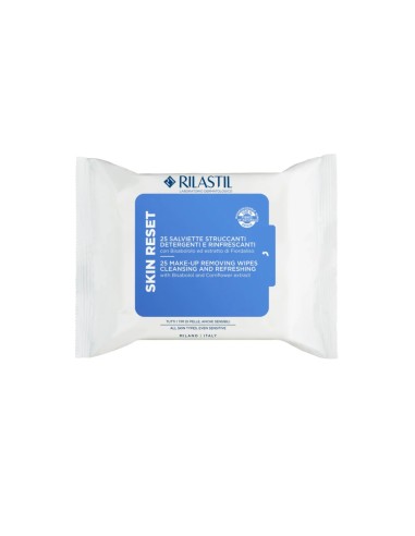Rilastil Skin Reset Salviettine Struccanti 25 Pezzi