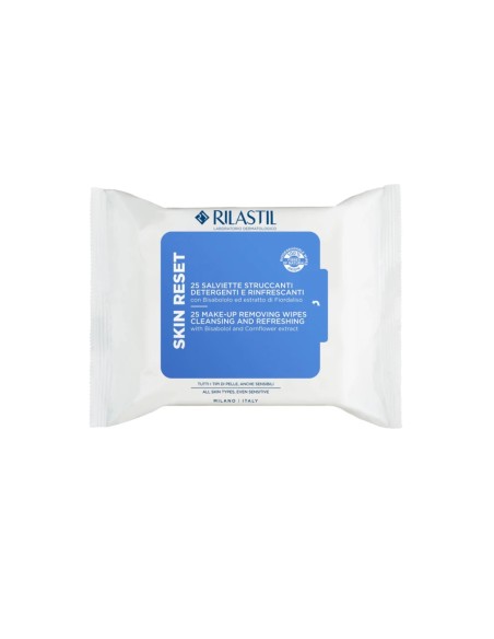 Rilastil Skin Reset Salviettine Struccanti 25 Pezzi