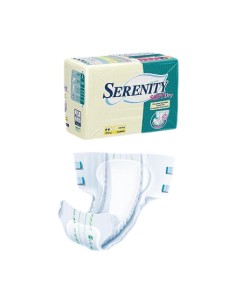 PANNOLONE PER INCONTINENZA SERENITY SOFTDRY FORMATO EXTRA TAGLIA LARGE 30 PEZZI