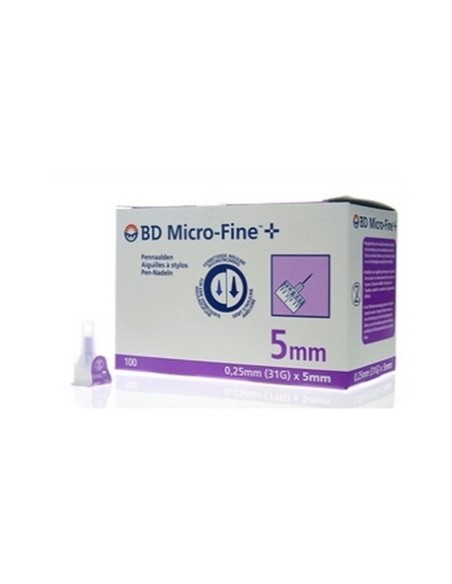 Becton Dickinson Micro-Fine+ Aghi per Penna da Insulina 31 G 5 mm 100 Pezzi