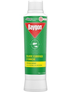 BAYGON SCARAFAGGI/FORMICHE POLVERE GRANI 250 G