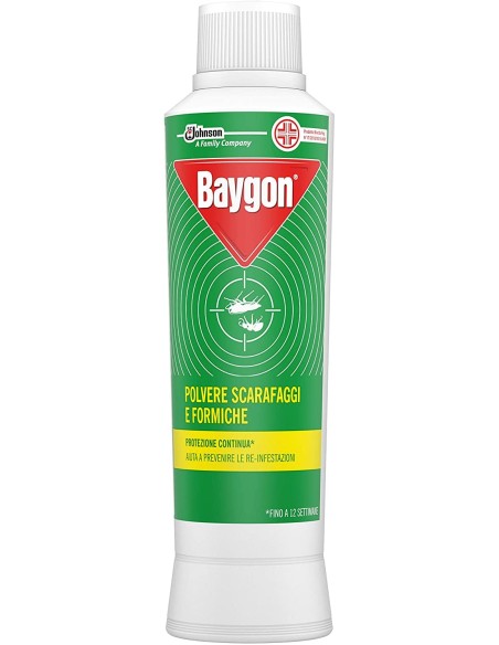 BAYGON SCARAFAGGI/FORMICHE POLVERE GRANI 250 G