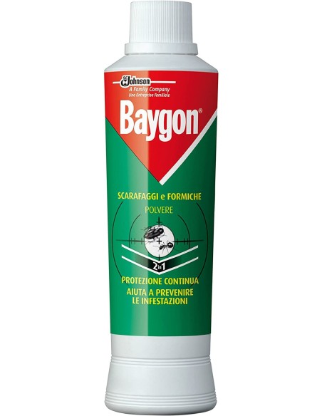 BAYGON SCARAFAGGI/FORMICHE POLVERE GRANI 250 G