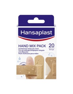 Hansaplast Hand Mix Pack Cerotti Assortiti Mani e Dita 20 Pezzi