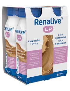 Renalive LP Cappuccino Alimento a Fini Medici Speciali 4 x 200 ml