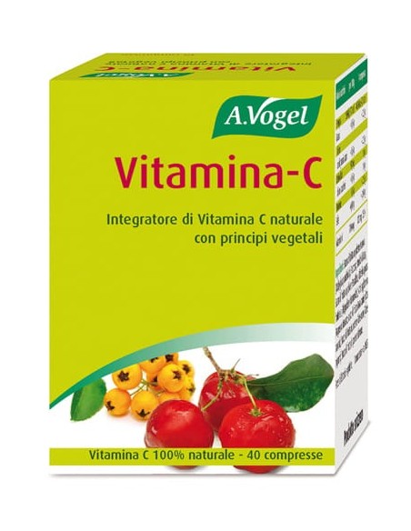 A.Vogel Vitamina C Integratore con Acerola 40 Pastiglie