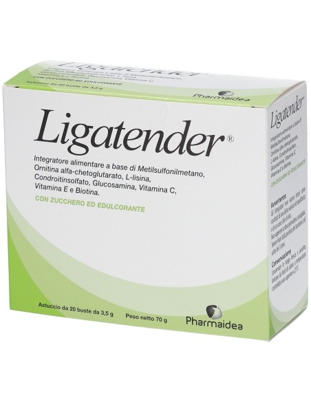 Pharmaidea Ligatender Integratore Tendini e Legamenti 20 Bustine
