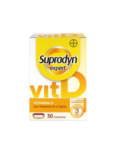 Supradyn Expert Vitamina D Integratore Ossa e Difese 30 Compresse