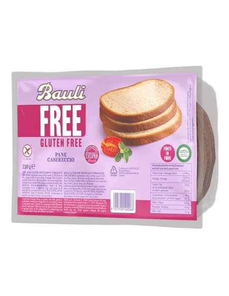 Bauli Free Pane Casereccio Senza Glutine 220 g