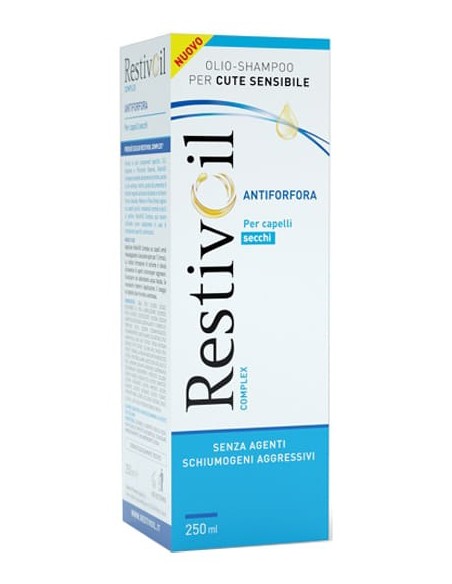 Restiv-Oil Complex Olio Shampoo Antiforfora Capelli Secchi 250 ml