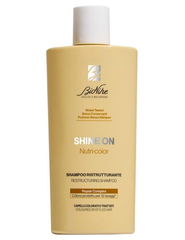 BioNike Shine On Nutri-Color Shampoo Ristrutturante 200 ml