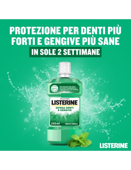 LISTERINE DIFESA DENTI/GENGIVE 250 ML