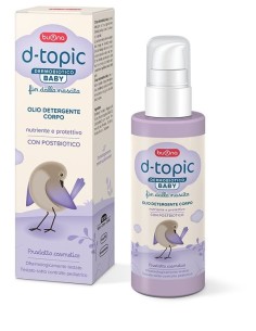 Buona D-Topic Dermobiotico Baby Olio Detergente Corpo 150 ml