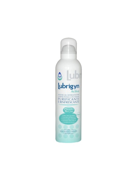 Lubrigyn Activa Mousse Gel Detergente Intimo 150 ml