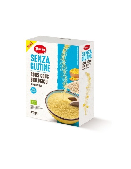 Doria Cous Cous Biologico Mais e Riso Senza Glutine 375 g