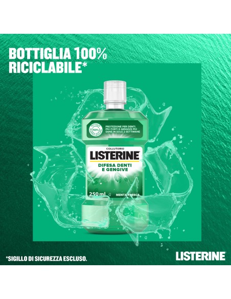LISTERINE DIFESA DENTI/GENGIVE 250 ML