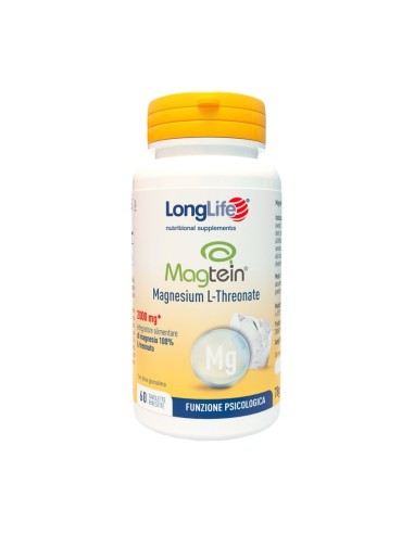 Longlife Magtein Magnesio L-Treonato 60 Tavolette