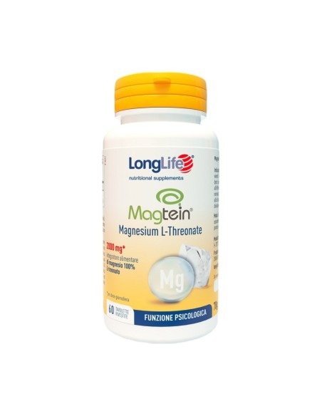 Longlife Magtein Magnesio L-Treonato 60 Tavolette