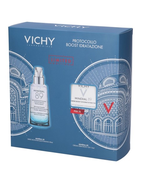 Vichy Minéral 89 Cofanetto Siero Booster 50 ml + Crema Idratante 15 ml