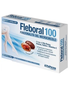 Fleboral 100 Integratore Microcircolo 30 Capsule Molli