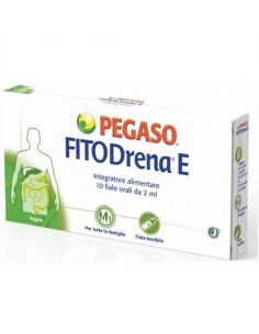 Pegaso Fitodrena E Integratore Drenante 10 Fiale da 2 ml