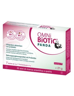 Omni Biotic Panda Integratore Probiotico 7 Bustine da 3 g
