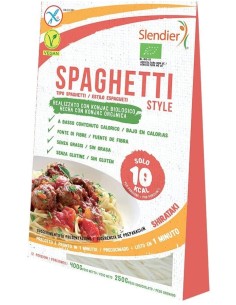 Slendier Shirataki Spaghetti Bio di Konjac 250 g