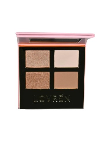 Lovren Palette Ombretti Deep Sunset 4 Colori 6,4 g