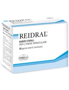 Reidral Garze Sterili con Enzima 20 Pezzi