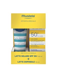 Mustela Bipacco Latte Solare SPF 50+ 100 ml + Latte Doposole 100 ml