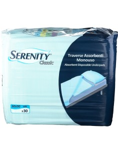 TRAVERSA SALVAMATERASSO PER INCONTINENZA SERENITY MISURA 60X90CM 30 PEZZI