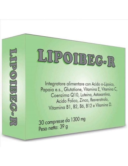 LIPOIBEG R 30 COMPRESSE