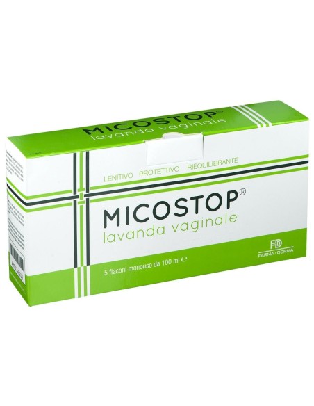 LAVANDA VAGINALE MICOSTOP 5 FLACONI DA 100 ML