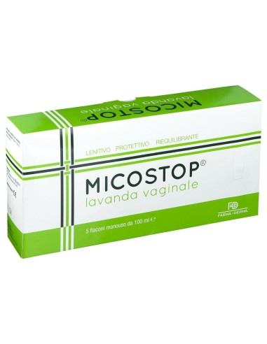 LAVANDA VAGINALE MICOSTOP 5 FLACONI DA 100 ML