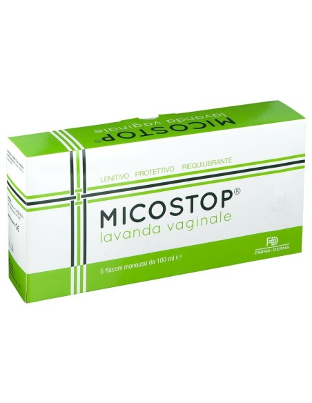 LAVANDA VAGINALE MICOSTOP 5 FLACONI DA 100 ML