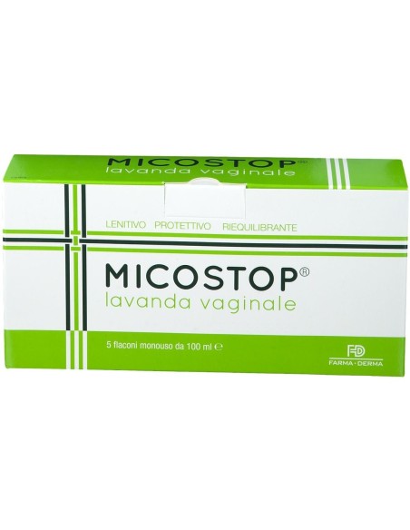 LAVANDA VAGINALE MICOSTOP 5 FLACONI DA 100 ML