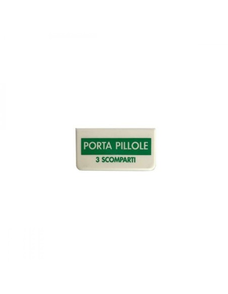 PORTAPILLOLE 3 SCOMPARTI