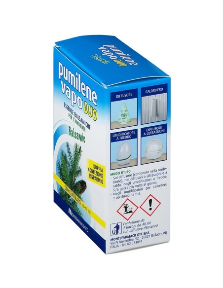 PUMILENE VAPO DUO CON DIFFUSORE 2X40 ML