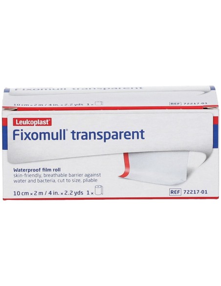 CEROTTO FIXOMULL TRANSPARENTE 10 X 200 CM