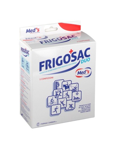 FRIGOSAC GHIACCIO ISTANTANEO CON ASTUCCIO 2 PEZZI