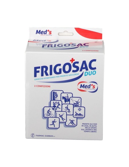 FRIGOSAC GHIACCIO ISTANTANEO CON ASTUCCIO 2 PEZZI