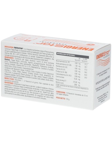 ENERGISTAR 10 FLACONCINI MONODOSE 10 ML