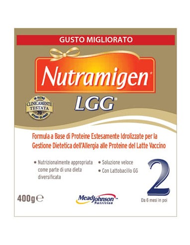 NUTRAMIGEN 2 LGG POLVERE 400 G