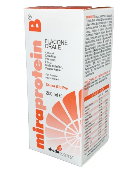 MIRAPROTEIN B SCIROPPO 200 ML
